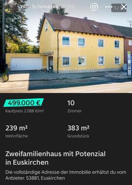 Foto - schönes 2 Familienhaus mit Ausbaureserve