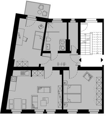 Foto - 3 Zimmer Etagenwohnung in Halle (Saale)