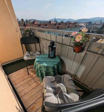 Foto - 2-Raumwohnung teilmöbliert mit schönem Ausblick