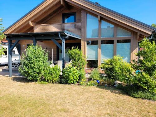 Foto - Einfamilienhaus in Holzmasivbauweise KFW 55 A+