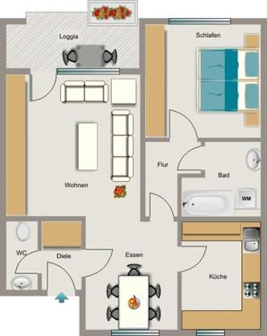 Foto - Etagenwohnung zur Miete in Hamm