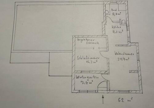 Foto - 2 Zimmer Erdgeschoßwohnung zur Miete in Ansbach