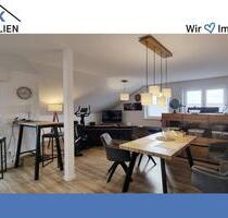 Wohnen über den Dächern: Moderne Dachgeschosswohnung mit großer Loggia! - Verl