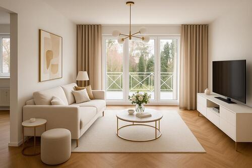 Foto - Ab JanFeb verfügbar - hochwertig möblierte 3-Raumwohnung