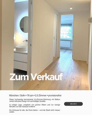 Foto - Erstbezug nach Kernsanierung, 2,5 Zimmer in München-Solln