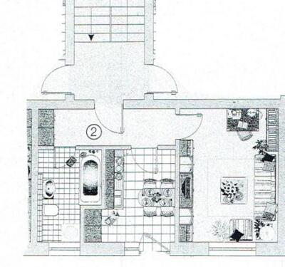 Foto - 1 Zimmer Erdgeschoßwohnung zur Miete in Dresden