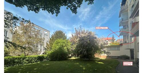 Foto - Helle 3-Zimmer-Wohnung mit Balkon in der Ulmer Weststadt