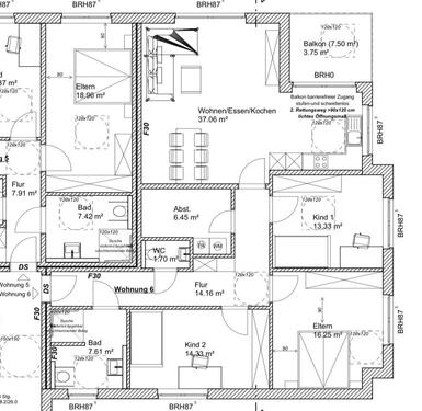 Foto - 4 Zimmer Etagenwohnung zur Miete in Bissendorf