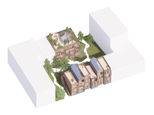 Foto - Rollstuhlgerechte 64 m2 Gartenwohnung in Baugemeinschaft MH01