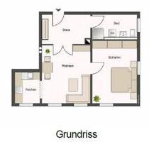 Möblierte 2-Zimmer-Wohnung in Dresden-Löbtau für 1–2 Personen