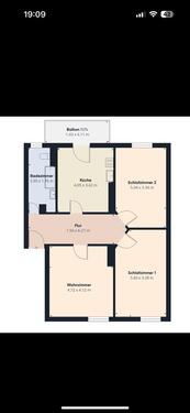 Foto - Schöne 3-Raumwohnung Magdeburg Werder