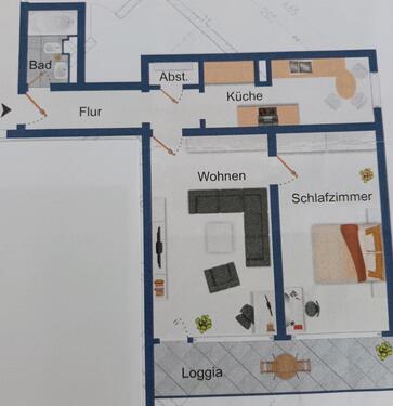 Foto - 2 Zimmer Etagenwohnung in Braunschweig