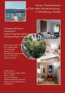Foto - Möblierte Einliegerwohnung - 500,00&nbsp;EUR Kaltmiete, ca.&nbsp; 59,00&nbsp;m&sup2;