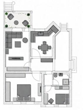 Foto - 3 Zimmer Erdgeschoßwohnung in Herne