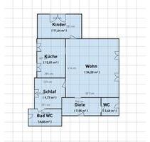 3 Zimmer, Küche, Bad, Gäste WC, Garten, EG in 66333 Lauterbach - Völklingen