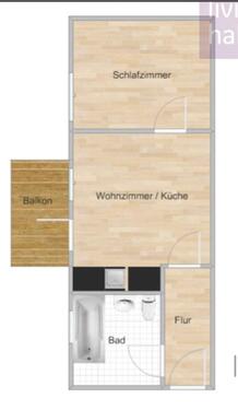 Foto - 2 Zimmer Etagenwohnung in Halle (Saale)