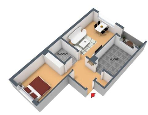 Foto - Etagenwohnung zur Miete in Wuppertal