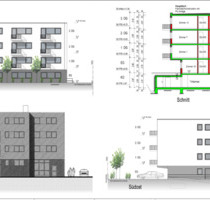 865m² + 21 Zimmer Boardinghouse Projekt + 15 Container mit Mieter - Stockstadt am Main