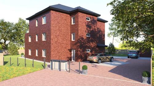 Foto - Neubau: 3-Zi Whg, Terrasse & Garten ca. 81qm, Reihenhauscharakter