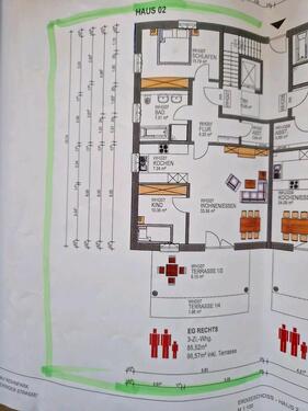 Foto - 3 Zimmer Erdgeschoßwohnung zur Miete in Reichertsheim