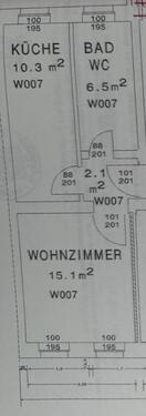 Foto - Kleine 2 Zimmer Wohnung 35m² - 560,00&nbsp;EUR Kaltmiete, ca.&nbsp; 35,00&nbsp;m&sup2;