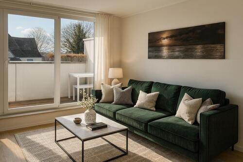 Foto - Moderne 2-Zi.-Whg. im Dachgeschoss mit EBK und Balkon