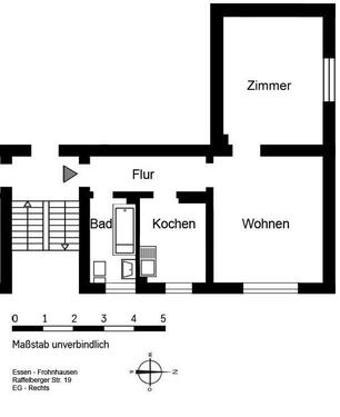 Foto - 2.5 Zimmer Erdgeschoßwohnung in Essen