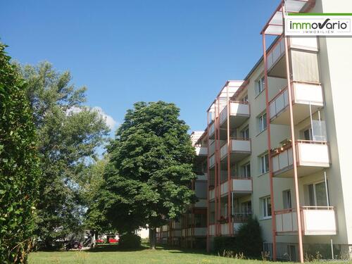 Foto - Erstbezug nach Sanierung! Schöne 2-Zimmer-Wohnung mit Dusche, Balkon und Blick ins Grüne in Cracau.