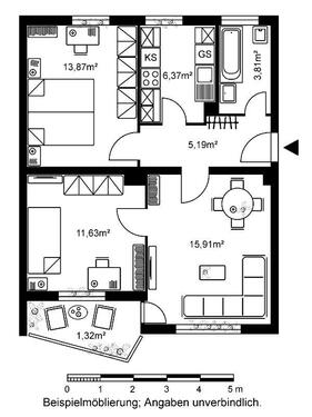 Foto - 3 Zimmer Etagenwohnung in Kronberg im Taunus