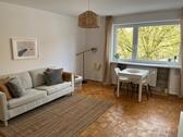 Foto - Möblierte 2-Zimmer-Wohnung mit Balkon in Wandsbek (befristet!)
