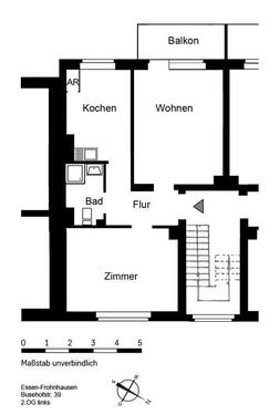 Foto - Wir renovieren! 2-Zimmer-Wohnung in Essen Frohnhausen