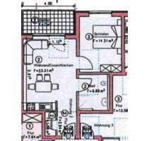 Erstbezug 2-Zimmer-Wohnung mit Balkon – Appenweier-Urloffen