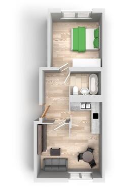 Foto - Etagenwohnung in Halle (Saale) zur Miete