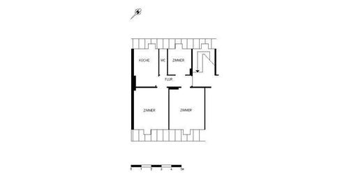 Foto - 2.5 Zimmer Dachgeschoßwohnung zur Miete in Bremen