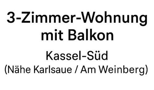 Foto - 3-Zimmer-Wohnung mit Balkon in Kassel-Süd