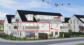 Foto - Sonnige & exklusive 2-Zimmer-Neubauwohnung zu vermieten (Whg 19)