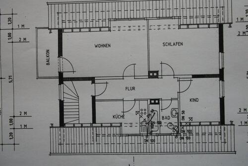 Foto - 3 Zimmer Wohnung mit Balkon in Goslar Jerstedt