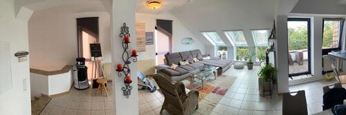 Foto - Lichtdurchflutete Dachgeschosswohnung im Maisonette-Stil