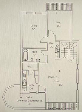 Foto - 6 Zimmer Dachgeschoßwohnung zum Kaufen in Saarlouis