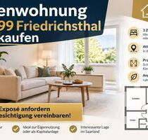 Helle 3-ZKB-Etagenwohnung mit 2 Balkonen & Stellplatz - Friedrichsthal