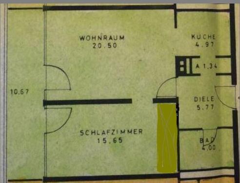 Foto - Zwischenmiete für 6-11 Monate, 2 ZKB, möbliert, Klopstockstraße