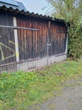 Foto - Eigentumsgarage in Leipzig -Knautkleeberg auf Pachtland