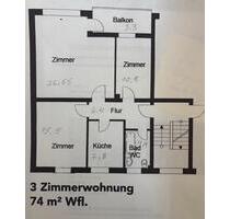3 Zimmer 74qm Eigentumswohnung m Balkon Braunschweig Gliesmarode