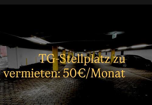 Foto - TG-Stellplatz Cusanusstr. - 50,00&nbsp;EUR Miete,