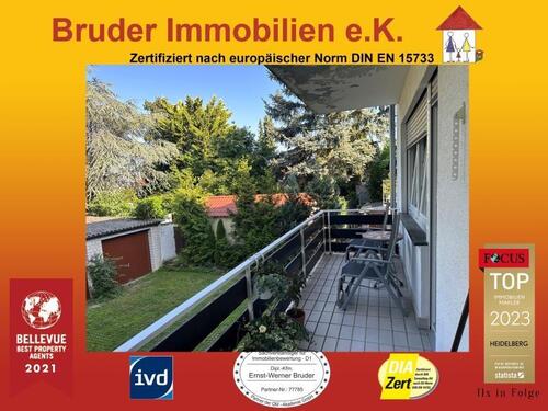 Foto - Wiesloch, modernisierte 3 ZKB mit Balkon zum Träumen