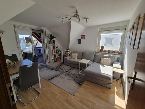 Foto - Schöne geräumige DG Wohnung in Langenau zur Miete (ab 1.11)