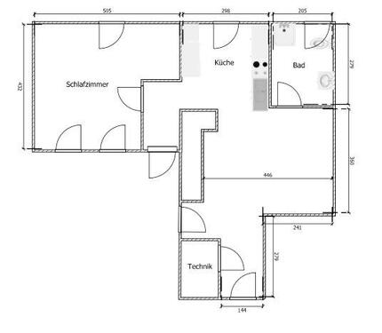 Foto - 2 Zimmer-Wohnung mit EBK & Terrasse