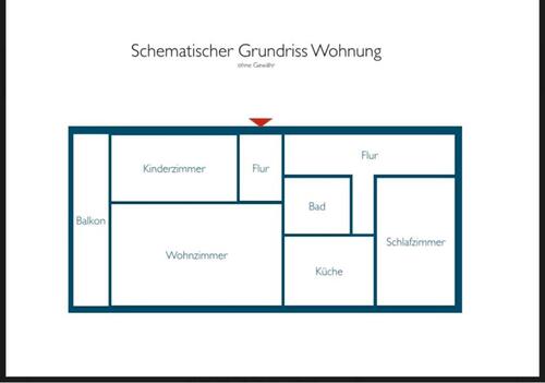 Foto - Top-Investment!Leerstehende Helle 3-Zi-Woh. mit Balkon