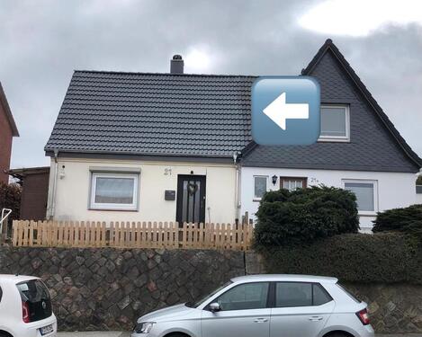 Foto - Doppelhaushälfte in Schleswig mit großem Garten; Kein Markler!