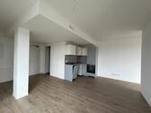 Foto - Große 1-Raumwohnung mit Küche, Balkon und Fußbodenheizung (730.0612)